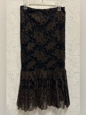 Ralph Lauren Black Label Lace Skirt